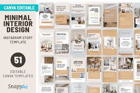 interior design insram story template