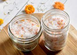 how to make homemade herbal bath salts