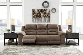 Stoneland Fossil Sofa Recliner By