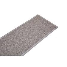 custom size stair treads solid gray 12