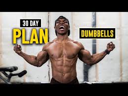 30 Day Dumbbell Workout Plan 2023 No