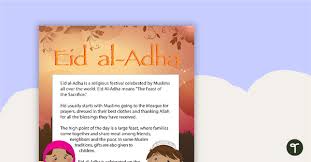 eid al adha poster information