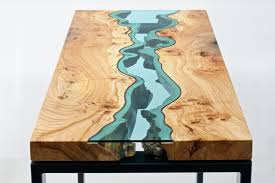 Table Topography Wood Furniture