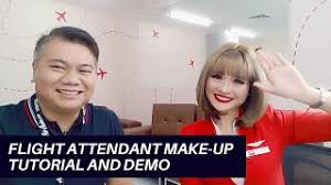 airasia flight attendant makeup