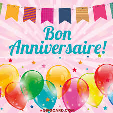 Joyeux anniversaire gifs par âge → birthday gifs categories: French Happy Birthday Gif Ecards Free Download Click To Send