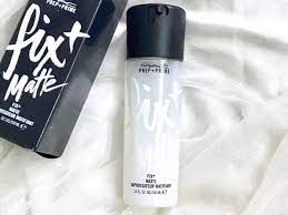 mac prep prime fix matte spray review