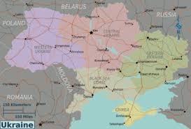 Poland, hungary, an slovakie tae the wast; Ukraine Wikitravel