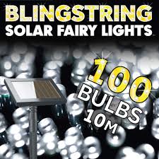 blingstring solar fairy lights white