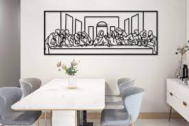 Last Supper Metal Wall Art By