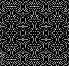 modern seamless sacred geometry pattern