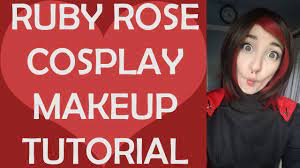 ruby rose rwby cosplay makeup