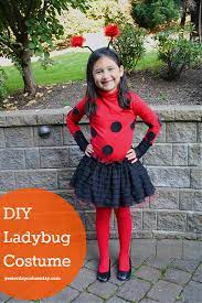 diy ladybug costume yesterday on tuesday