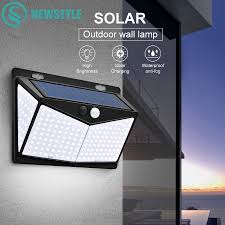 208 Led Solar Lights Outdoor 3 Optional Modes Motion Sensor Lights With 270 Wide Angle Waterproof Security Light For Front Door Shopzal