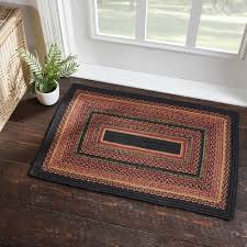herie farms jute rug rect w pad 24