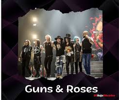 bajistas de guns and roses de