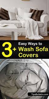 3 easy ways to wash sofa covers