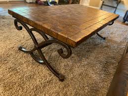 Company Iron And Tile Coffee Table