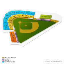 Luther Williams Field 2019 Seating Chart