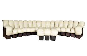 a cream leather de sede sofa ref 101886