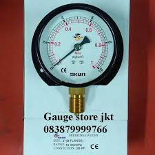 jual pressure gauge raket 3 75 mm x
