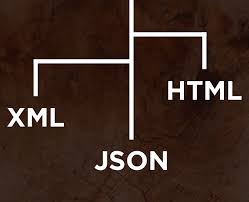 relationship between xml json html