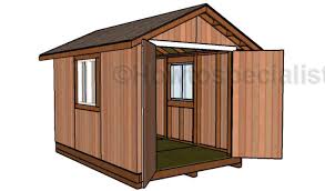 8x12 Garden Shed Plans