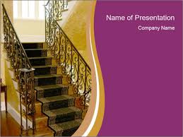 Staircase Powerpoint Template Smiletemplates Com