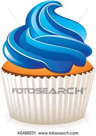 Cupcake clipart printables we offer you for free download top of cupcake clipart printables pictures. Vector Blue Cupcake Clipart K6489231 Fotosearch