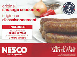 original sausage seasoning 20 lb yield