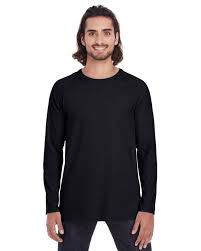 Anvil 5628 Adult Lightweight Long Lean Raglan Long Sleeve T Shirt