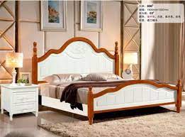 solid wooden frame queen size bed