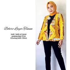 Menjual berbagai model baju kerja wanita dengan bahan dasar kain tenun. Model Baju Bolero Outerwear Layer Tenun Kuning Etnik Batik Kerja Modis Wanita Modern Shopee Indonesia