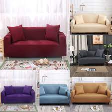 1 4 Seater Stretch Sofa Cover Simple