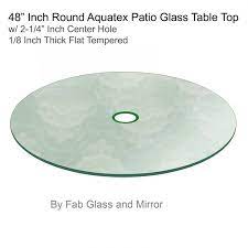 Round Glass Table Tempered Glass Table