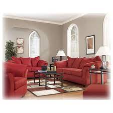 Sofas and couches by ashley homestore from the lastest styles of sleeper sofas to tufted leather couches, ashley homestore combines the latest trends with technology to give you the very best living room furniture. 7500138 Ashley Furniture Darcy Salsa Living Room Sofa