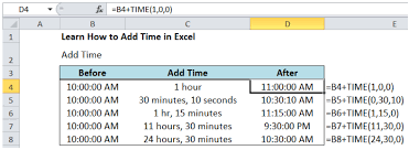 learn how to add time in excel excelchat
