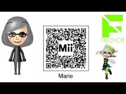 Through the main menu or through specific games. Mii Maker Marie From Splatoon Mii Free Giveaway Qr Code Nintendo 3ds Wiiu N3ds Miitomo Tomodachi Life Qr Code Tomodachi Life Qr Splatoon
