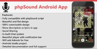 You can sync your music up to your friends nearby or who are far away from you, or to strangers across the globe. Phpsound Android App By Ekaminc Codecanyon