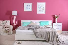 Pink Colour Combination Wall Paint