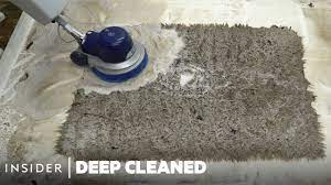 how a worm infested rug is deep cleaned