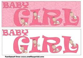 Baby Girl Words Cup164318_544 Craftsuprint