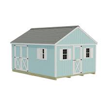 fairview diy storage shed kit wood