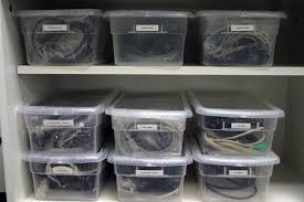 That's the perfect solution if you happen to have some (closet) door space how do you store and organize your cables? Cable Organization Tip Zip Lock Bags For The Storage Win Cord Organization Cord Storage Cable Storage