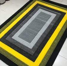 turkish floor carpet yellow and black