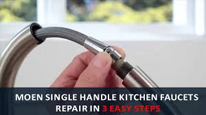 moen single handle kitchen faucets