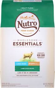 Nutro Wholesome Essentials Large Breed Puppy Lamb Rice Recipe Dry Dog Food 30 Lb Bag
