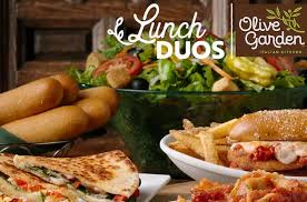 olive garden lunch hours with menu and