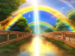 rainbow bridge background images free