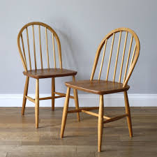 early 1950s ercol model 139 dining chairs