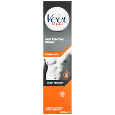veet chest and body hair removal cream